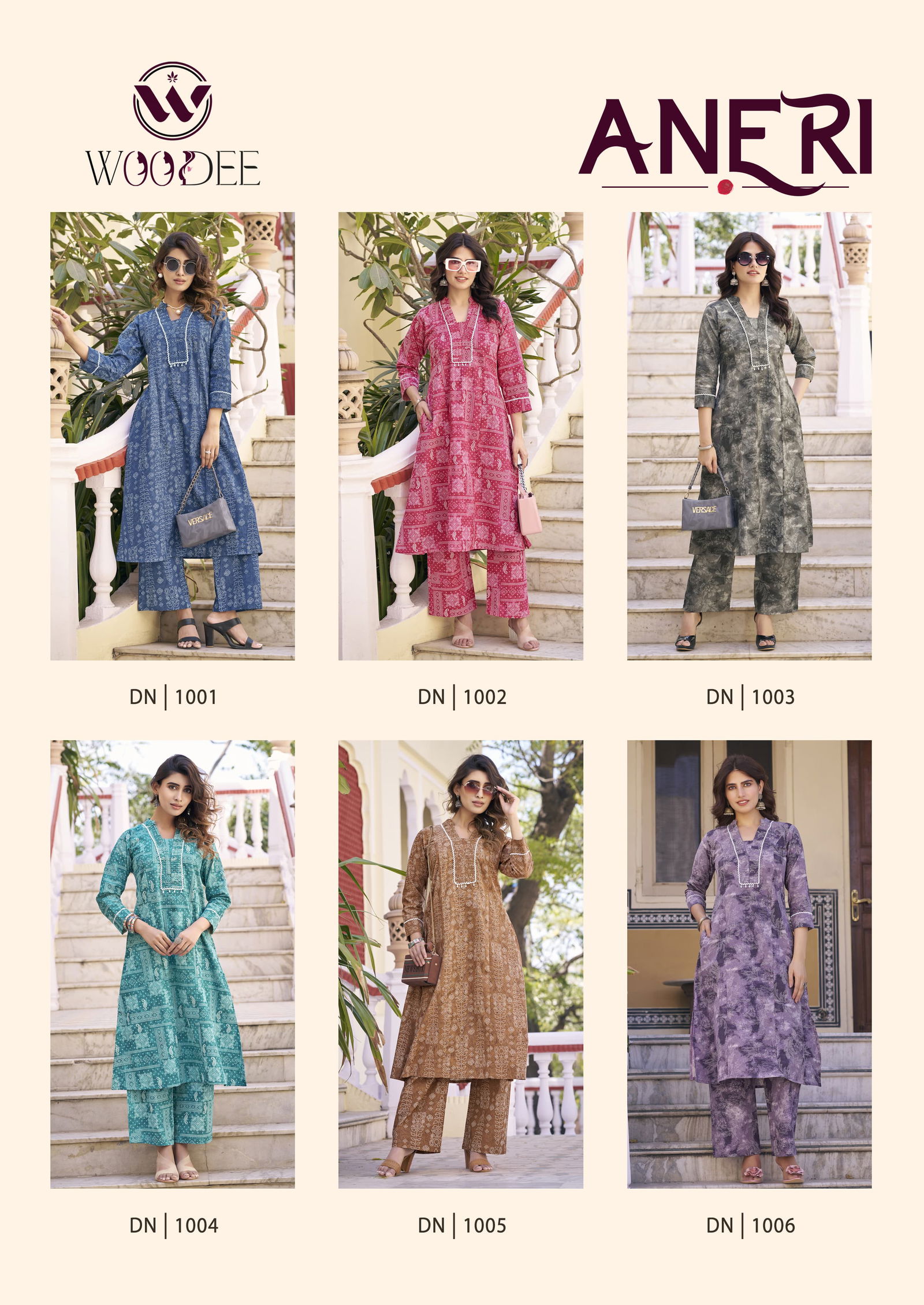Aneri By Woodee Cotton Printed Kurti With Bottom Suppliers In India